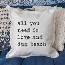 Load image into Gallery viewer, Personalized All You Need Is Love Square Pillow

