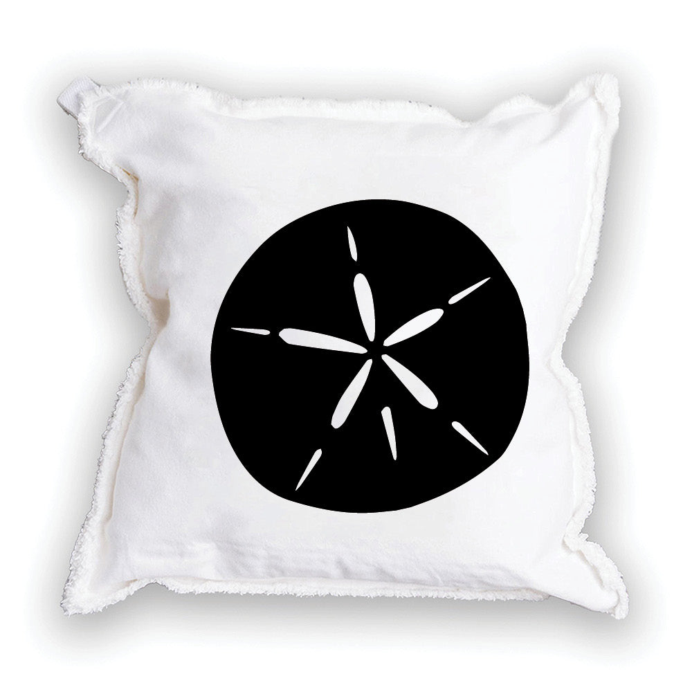 Sand Dollar Personalized Square Pillow