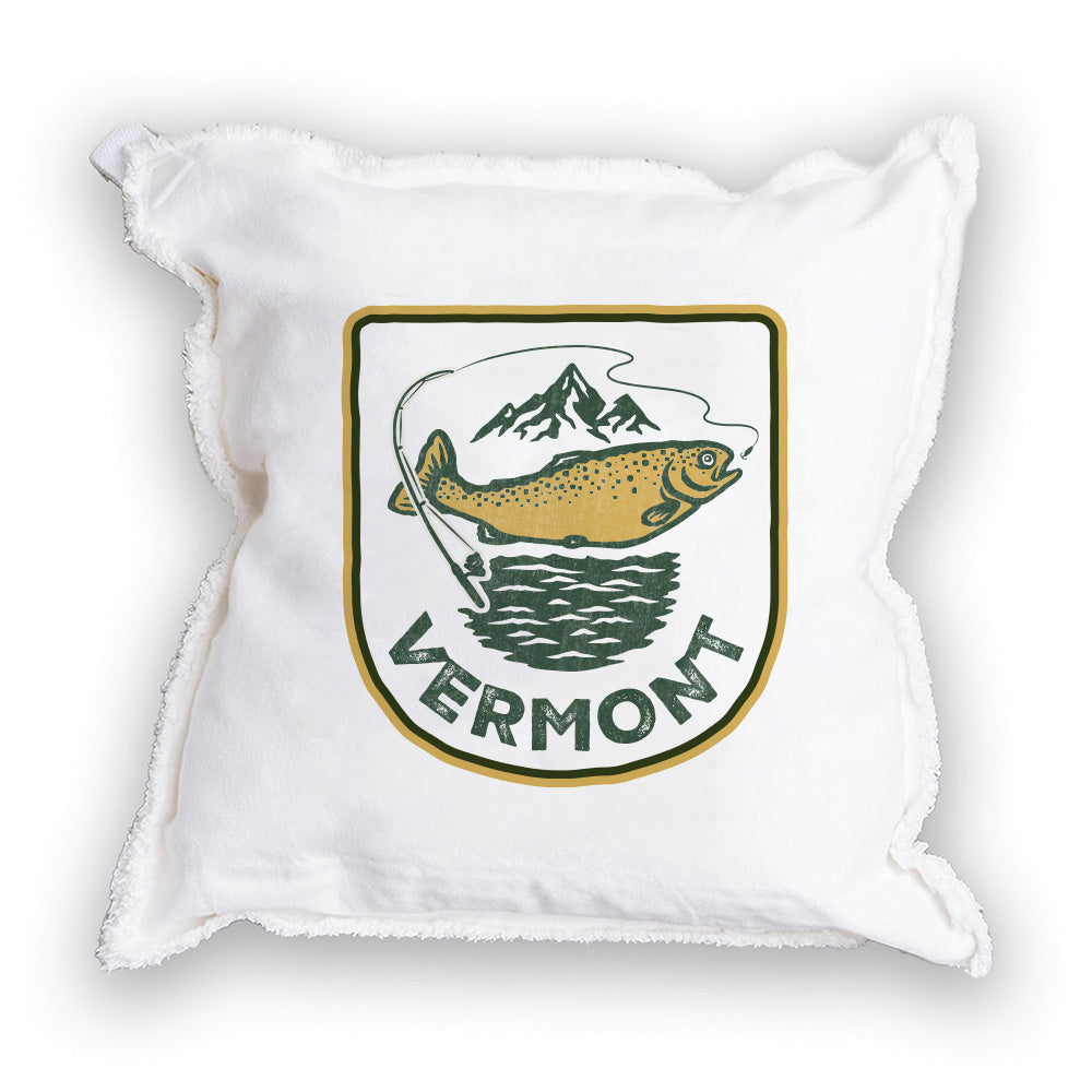 Fishing Personalized Square Pillow