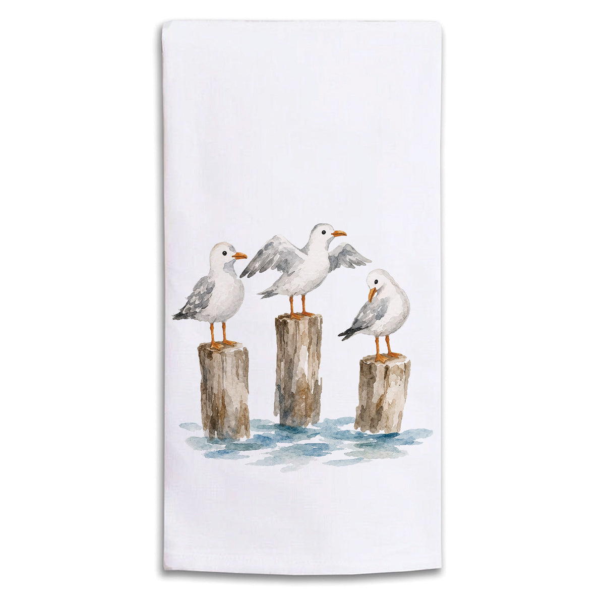 Seagull Trio Tea Towel