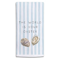 The World Is Your Oyster Tea Towel