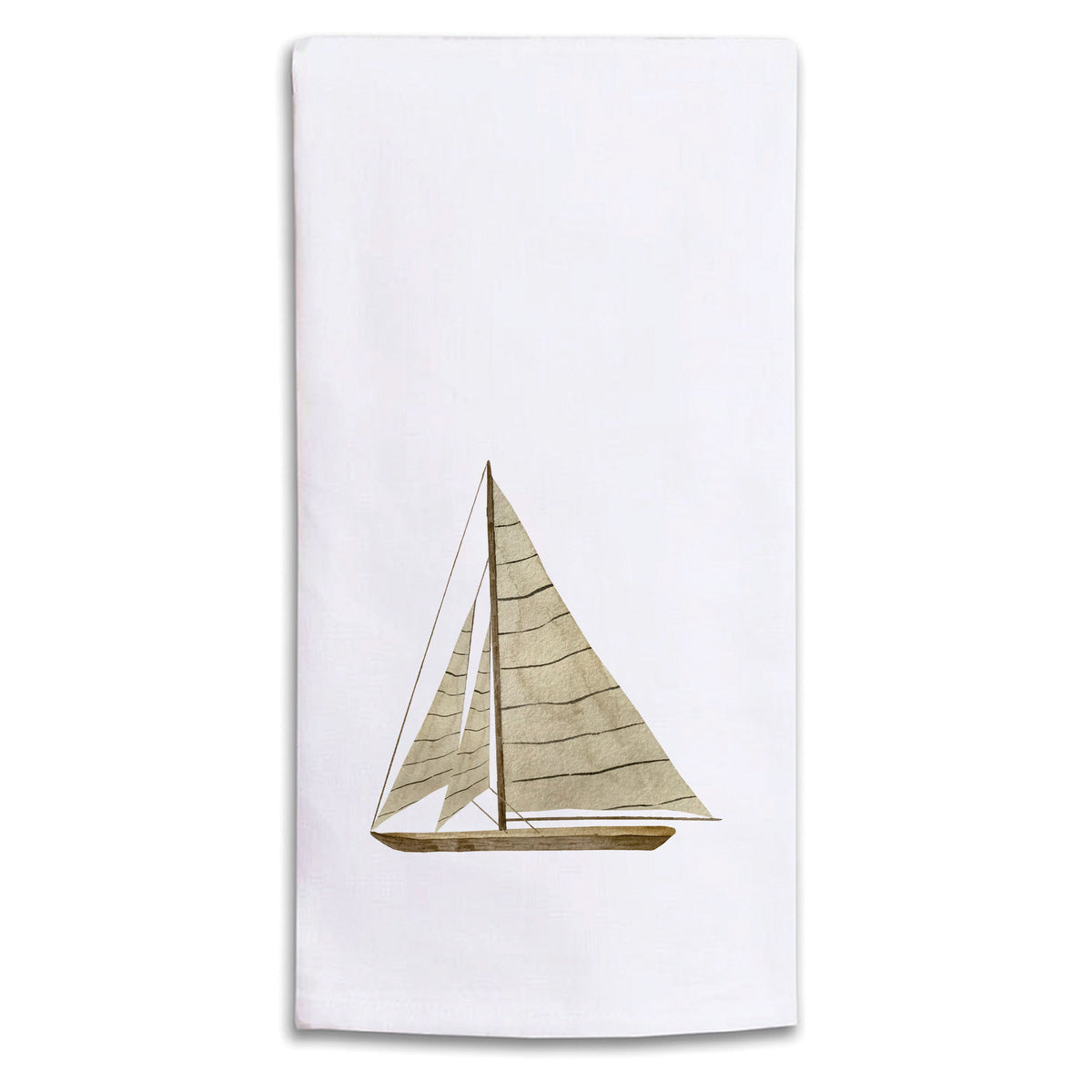 Sailboat Tea Towel