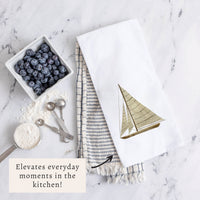 Sailboat Tea Towel