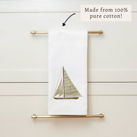 Sailboat Tea Towel