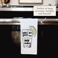 When Life Gives You Lemons Tea Towel