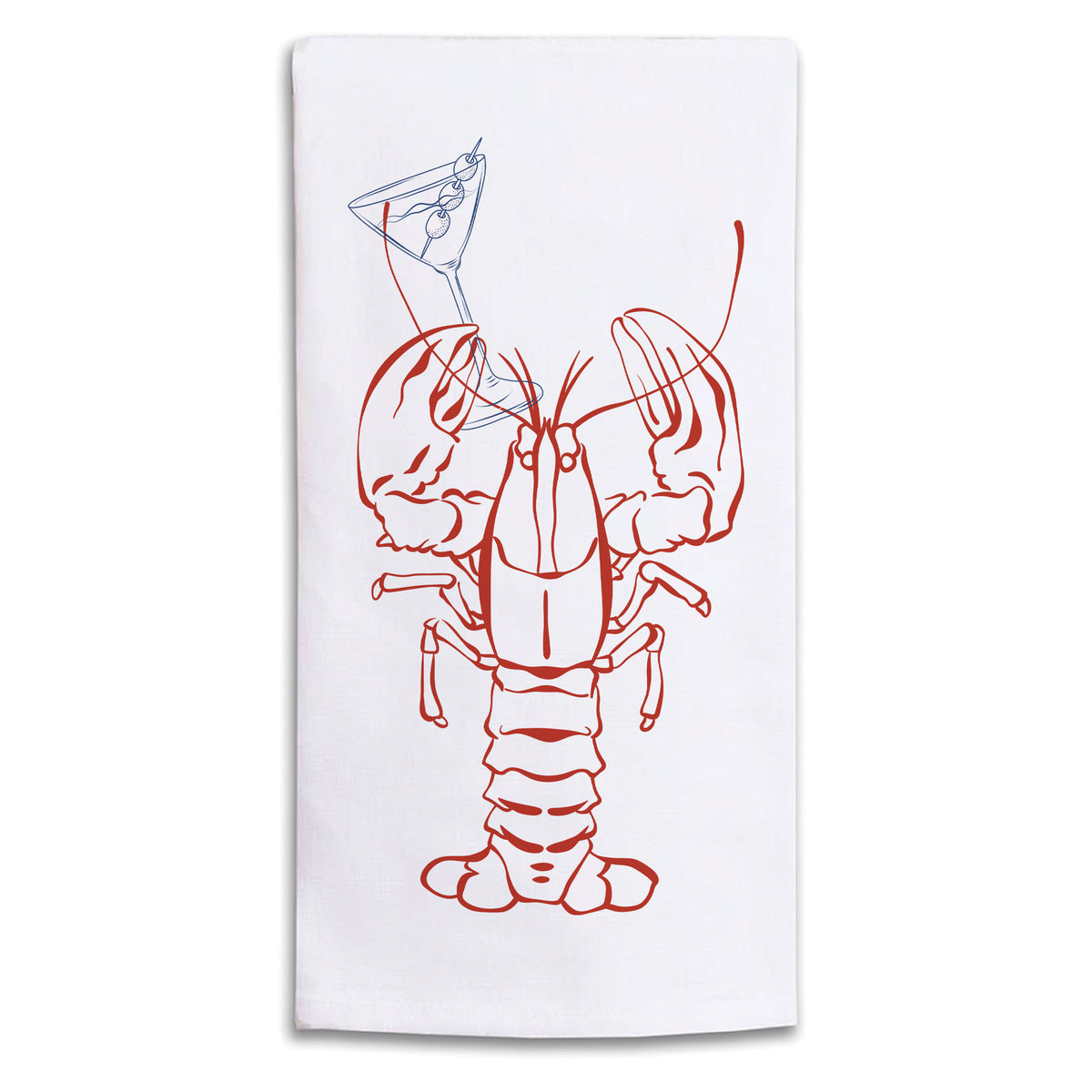 Lobster Martini Tea Towel