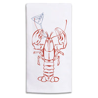 Lobster Martini Tea Towel