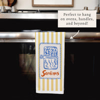 Sardines Tea Towel