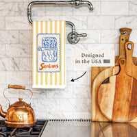 Sardines Tea Towel