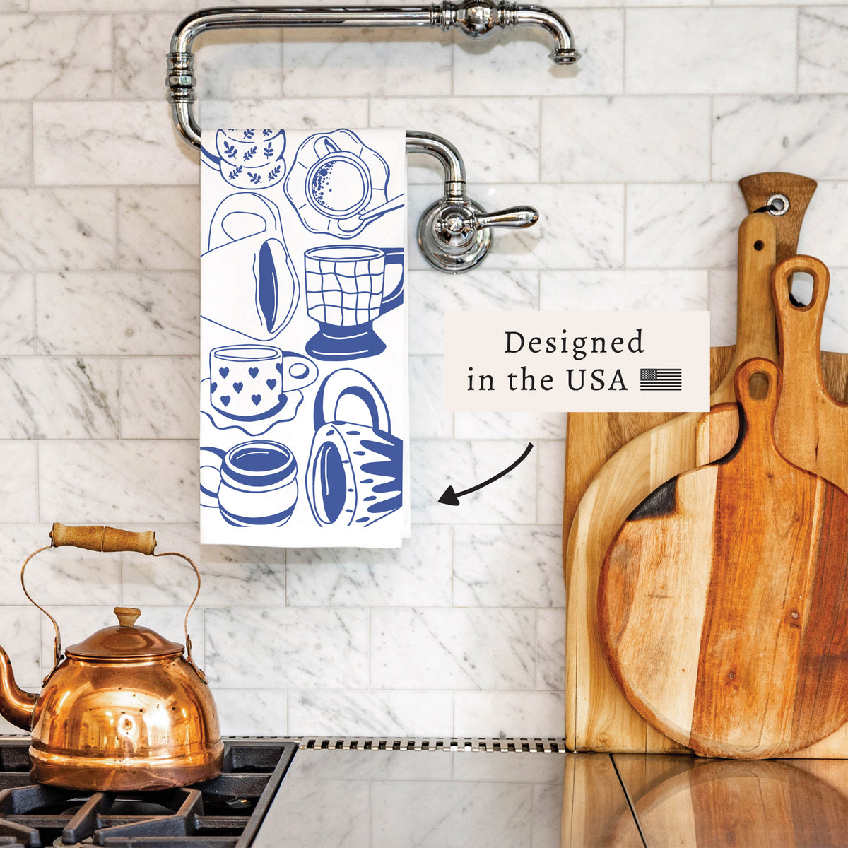 Coffee Mugs Tea Towel