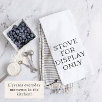 Stove For Display Only Tea Towel