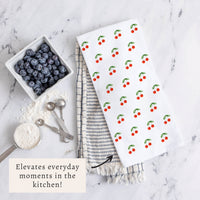 Cherries Tea Towel