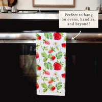 Strawberries Tea Towel