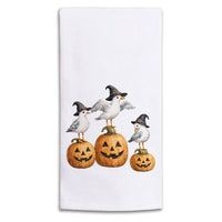 Witch Seagulls Tea Towel