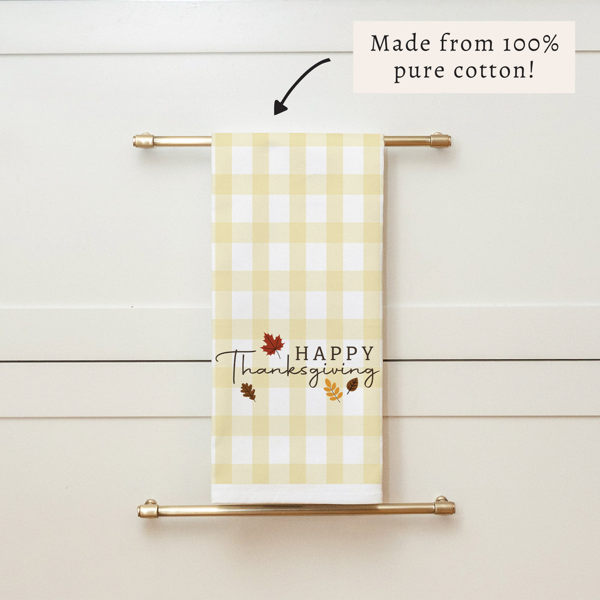 Happy Thanksgiving Tea Towel