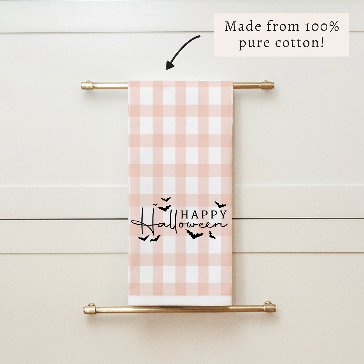 Happy Halloween Tea Towel