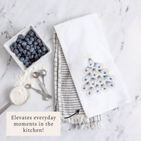 Oyster Tree Tea Towel