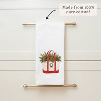 Christmas Boat Tote Tea Towel