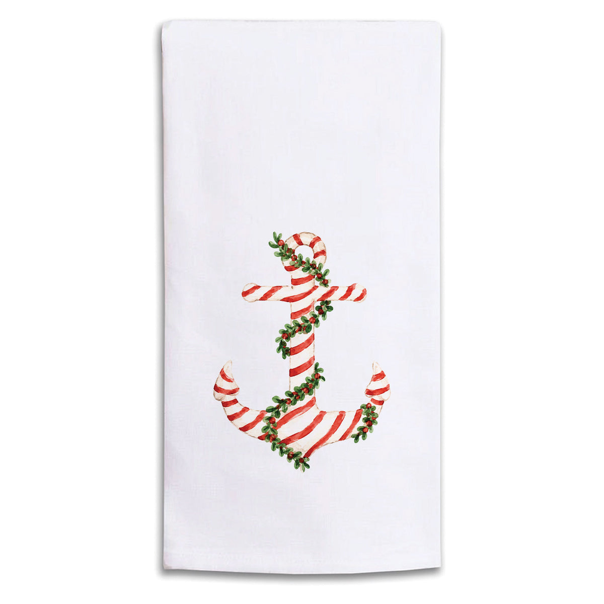 Holiday Anchor Tea Towel