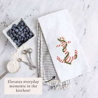 Holiday Anchor Tea Towel