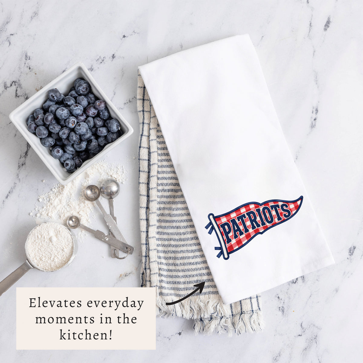 Patriots Banner Tea Towel