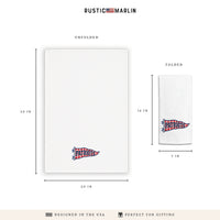 Patriots Banner Tea Towel