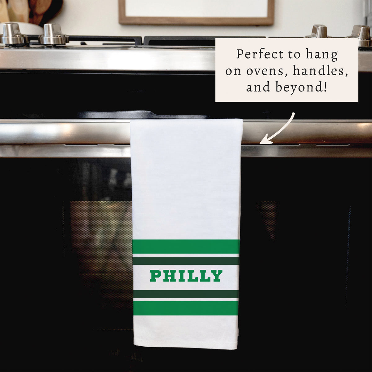 Philly Stripes Tea Towel