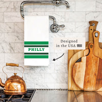 Philly Stripes Tea Towel