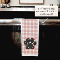 Paw Lights Tea Towel