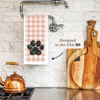 Paw Lights Tea Towel