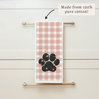 Paw Lights Tea Towel