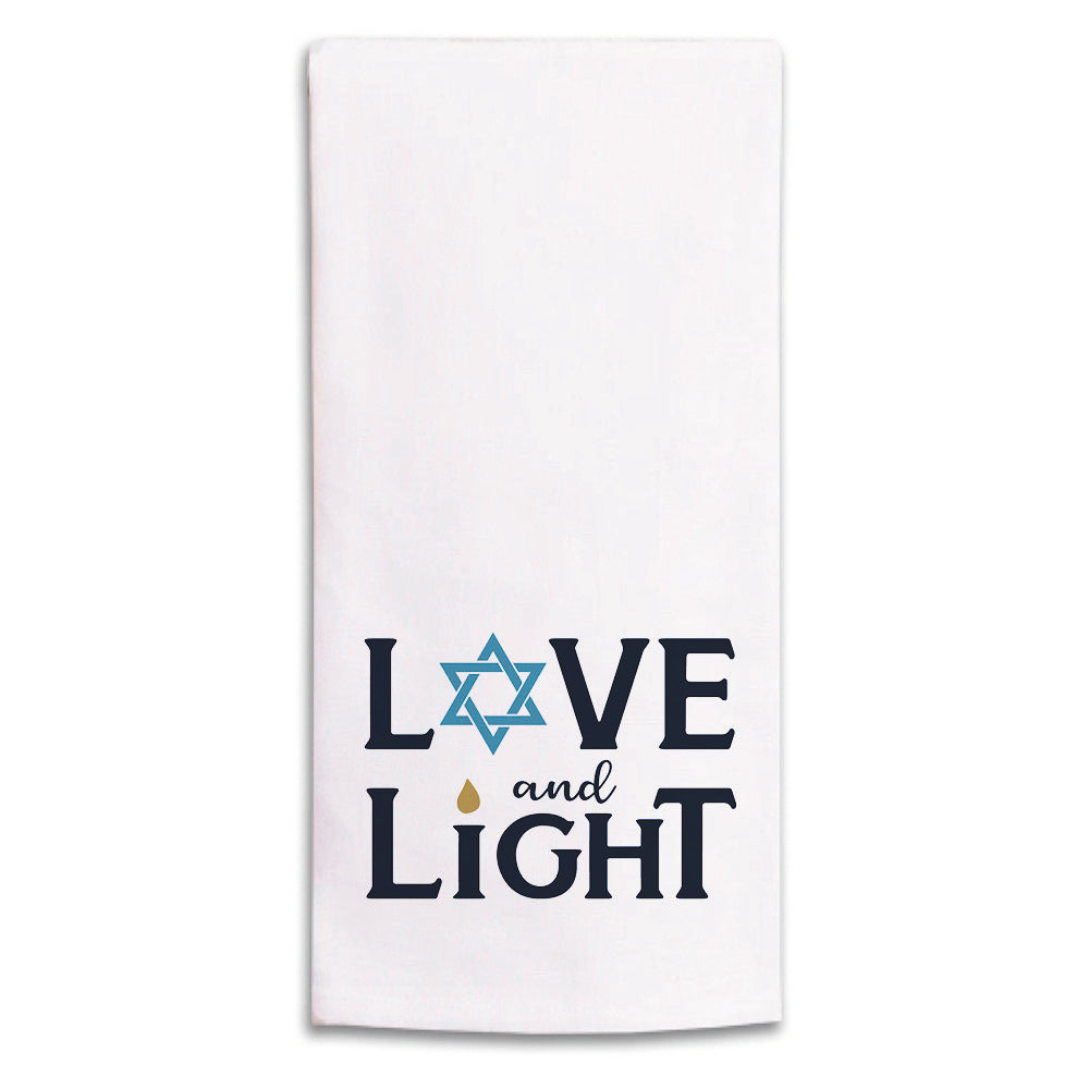 Love And Light Tea Towel