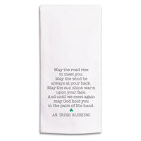 Irish Blessing Day Tea Towel
