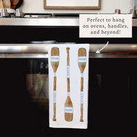 Oars Tea Towel