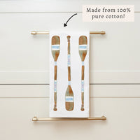 Oars Tea Towel