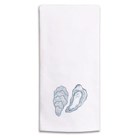 Oysters Rustic Marlin Tea Towel