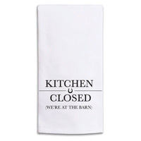 Kitchen Closed Tea Towel