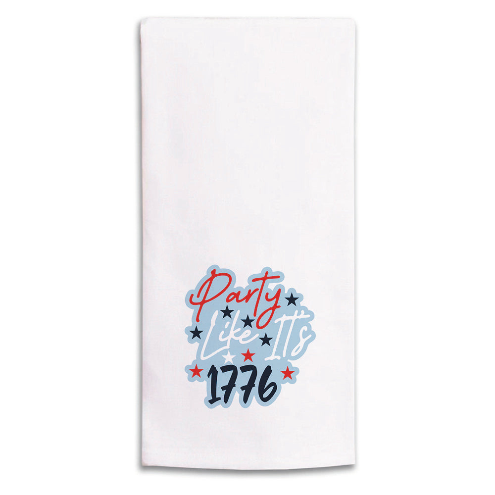 Party Like It's 1776 Tea Towel