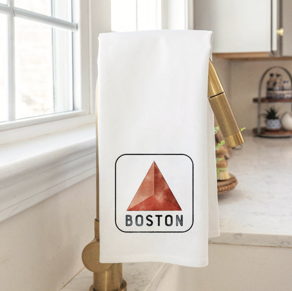 Boston Citgo Tea Towel