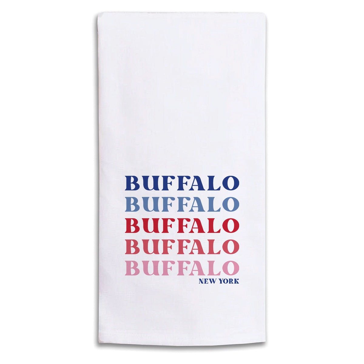 Buffalo Repeating Tea Towel