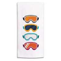 Ski Goggle Vibes Tea Towel