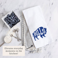 Bills In Buffalo Tea Towel