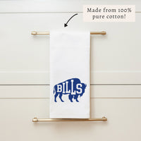 Bills In Buffalo Tea Towel