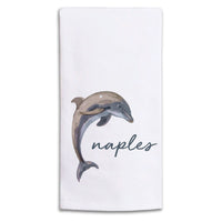 Dolphin Personalized Tea Towel