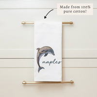 Dolphin Personalized Tea Towel