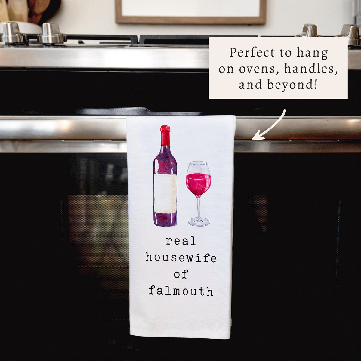 Real Housewife of Personalized Tea Towel
