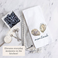 Oyster Personalized Tea Towel