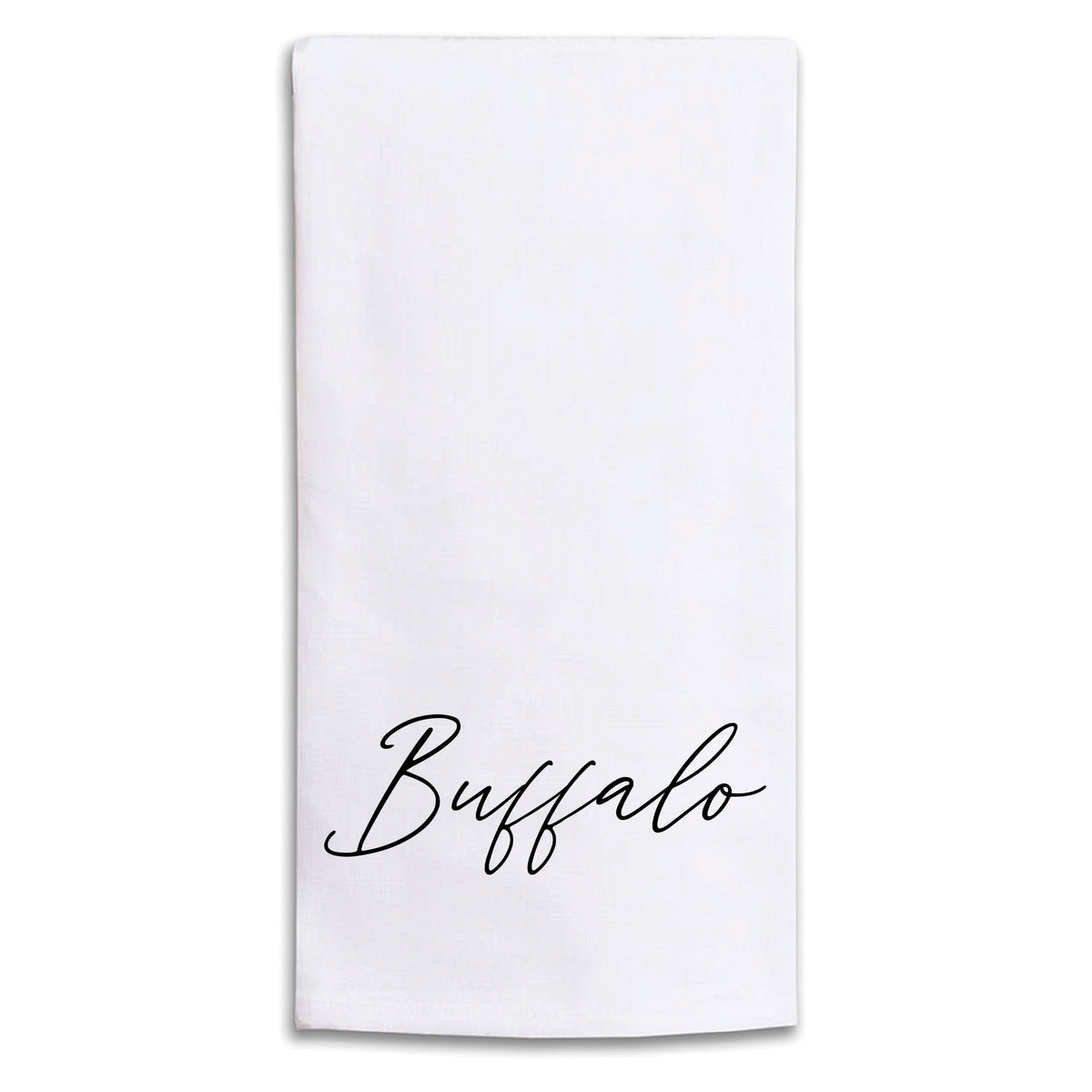 Script Personalized Tea Towel