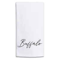 Script Personalized Tea Towel