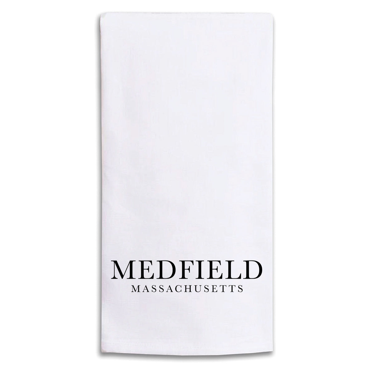 Two Line Personalized Tea Towel